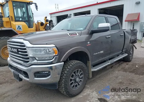 2021 Ram 2500 Limited Longhorn 4X4 6'4 Box из США, поврежденный, VIN 3C6UR5GLXMG610632